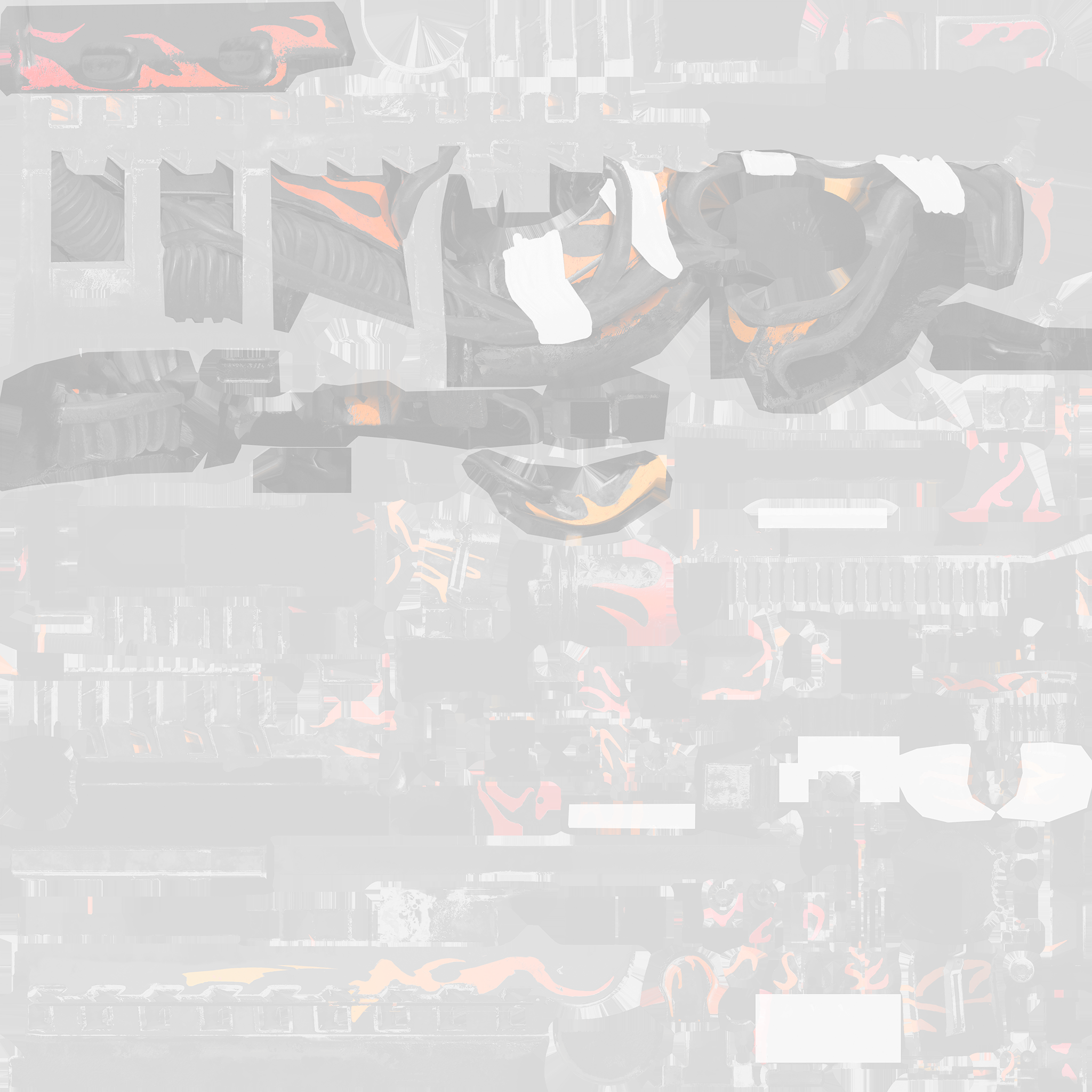 P90 | Vent Rush (Battle-Scarred) Texture #1