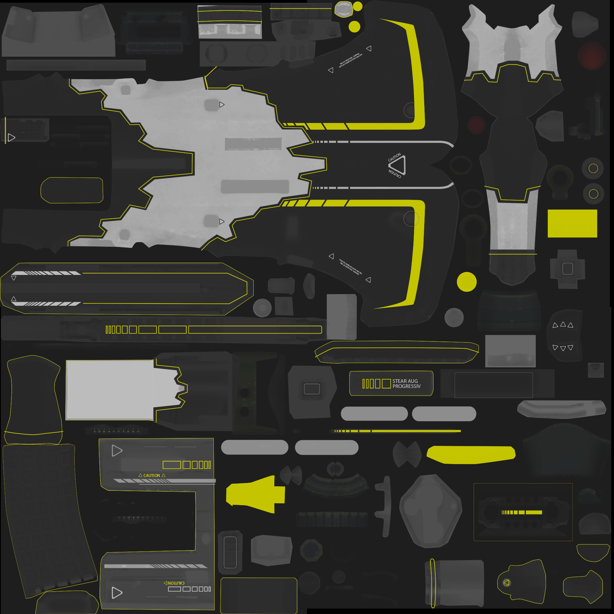 StatTrak™ AUG | Torque (Field-Tested) Texture #1