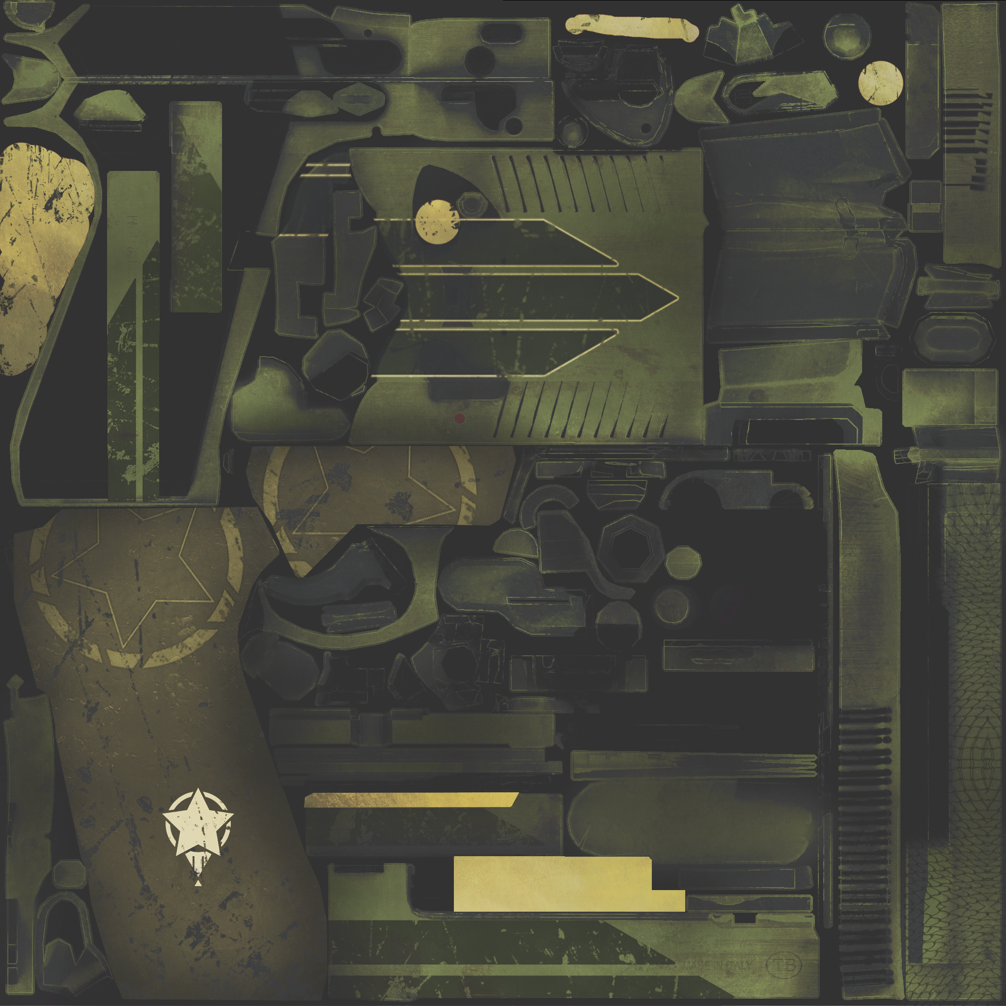 StatTrak™ Dual Berettas | Retribution (Minimal Wear) Texture #1