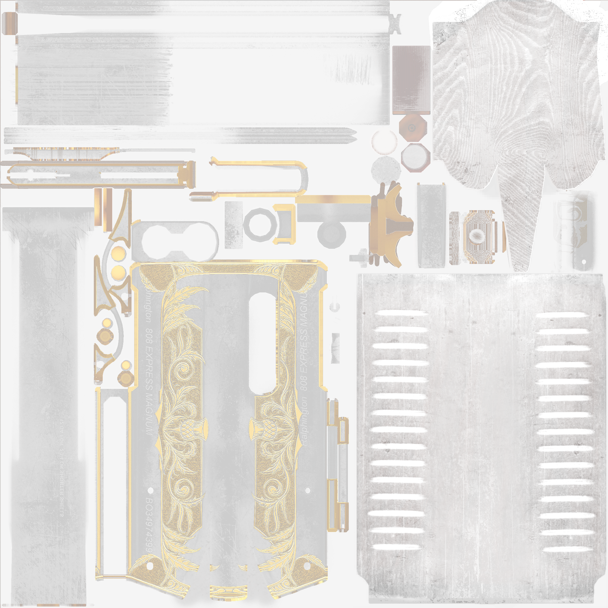StatTrak™ Sawed-Off | Highwayman (Factory New) Texture #1