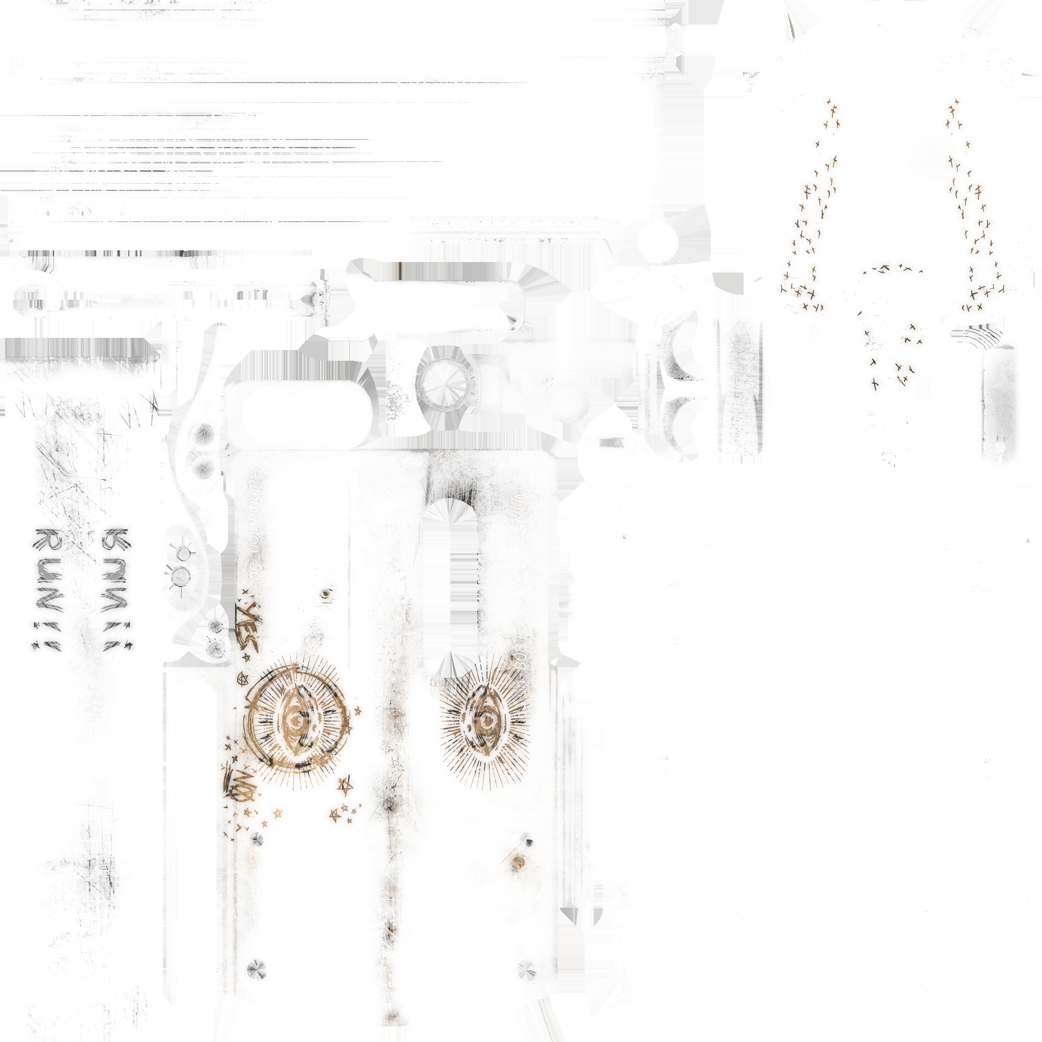 StatTrak™ Sawed-Off | Spirit Board (Well-Worn) Texture #1