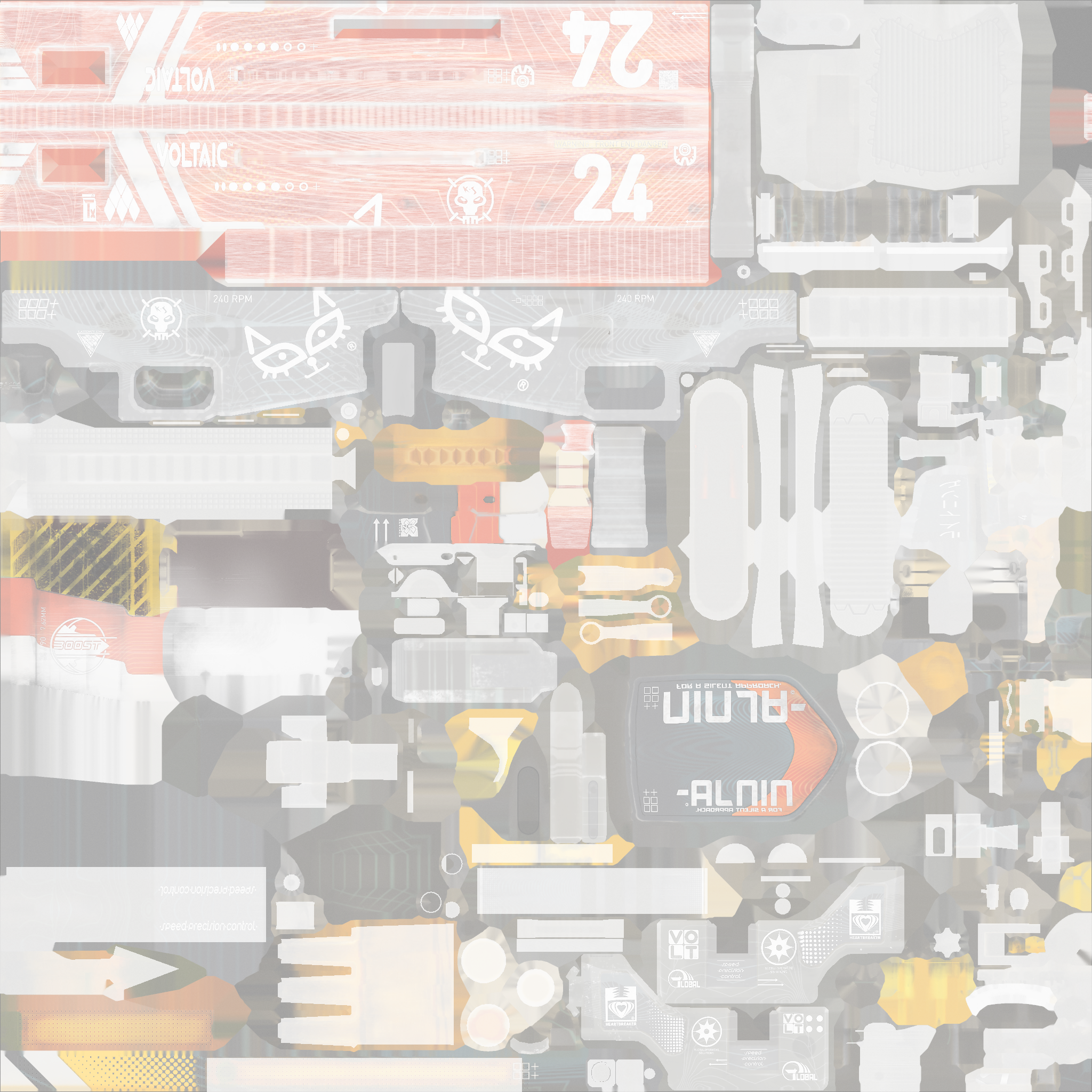 StatTrak™ SCAR-20 | Bloodsport (Minimal Wear) Texture #1
