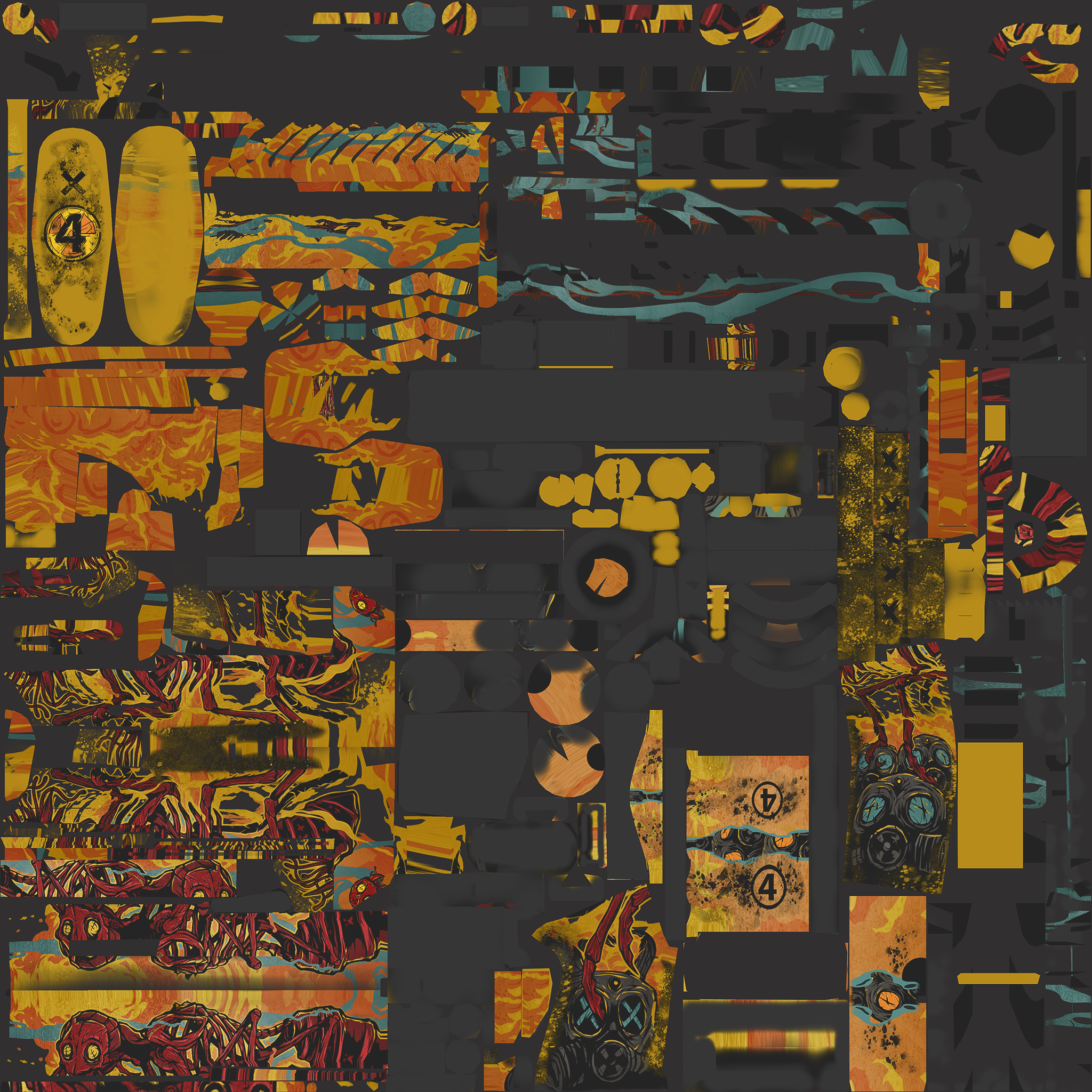 SG 553 | Colony IV (Factory New) Texture #1