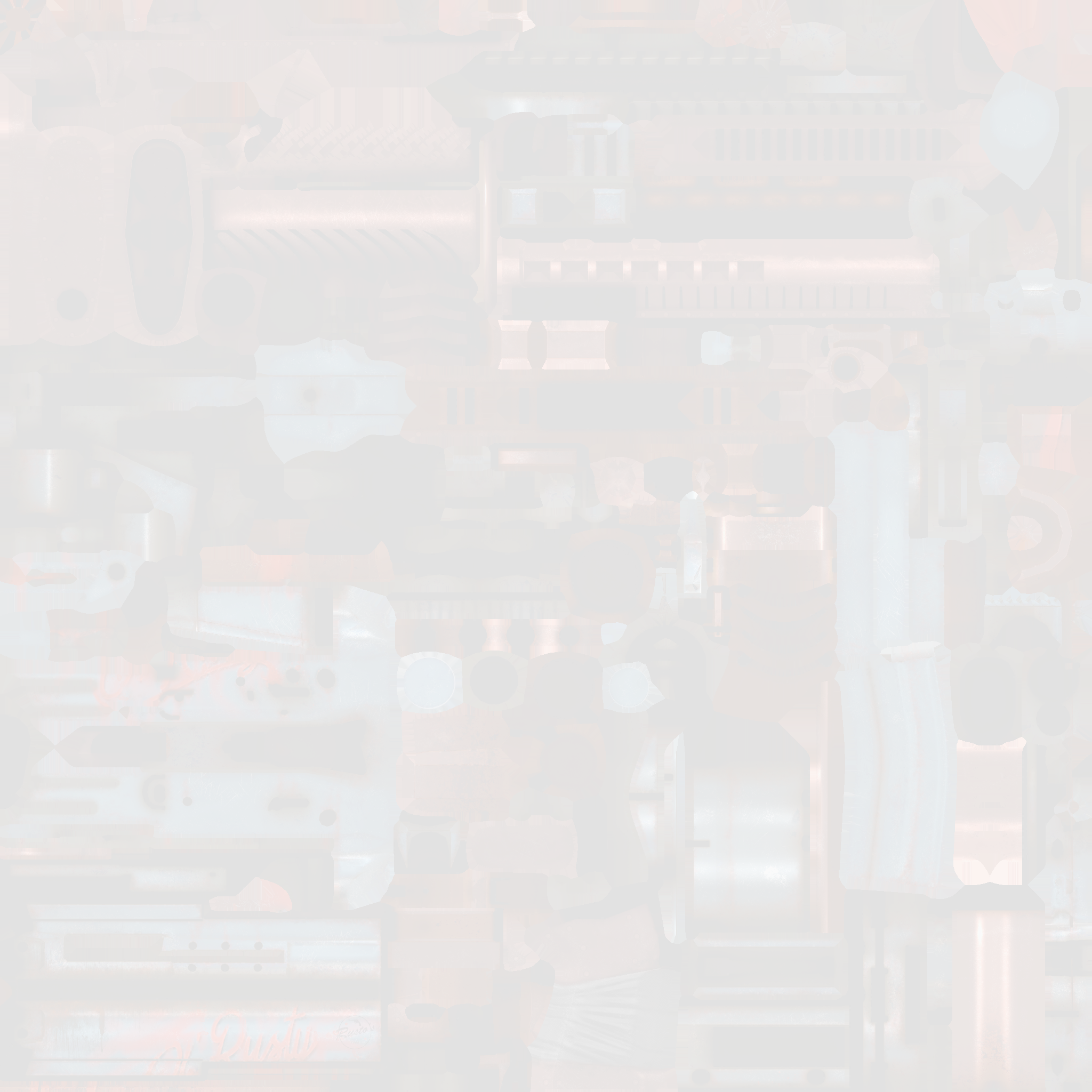 SG 553 | Ol' Rusty (Minimal Wear) Texture #1