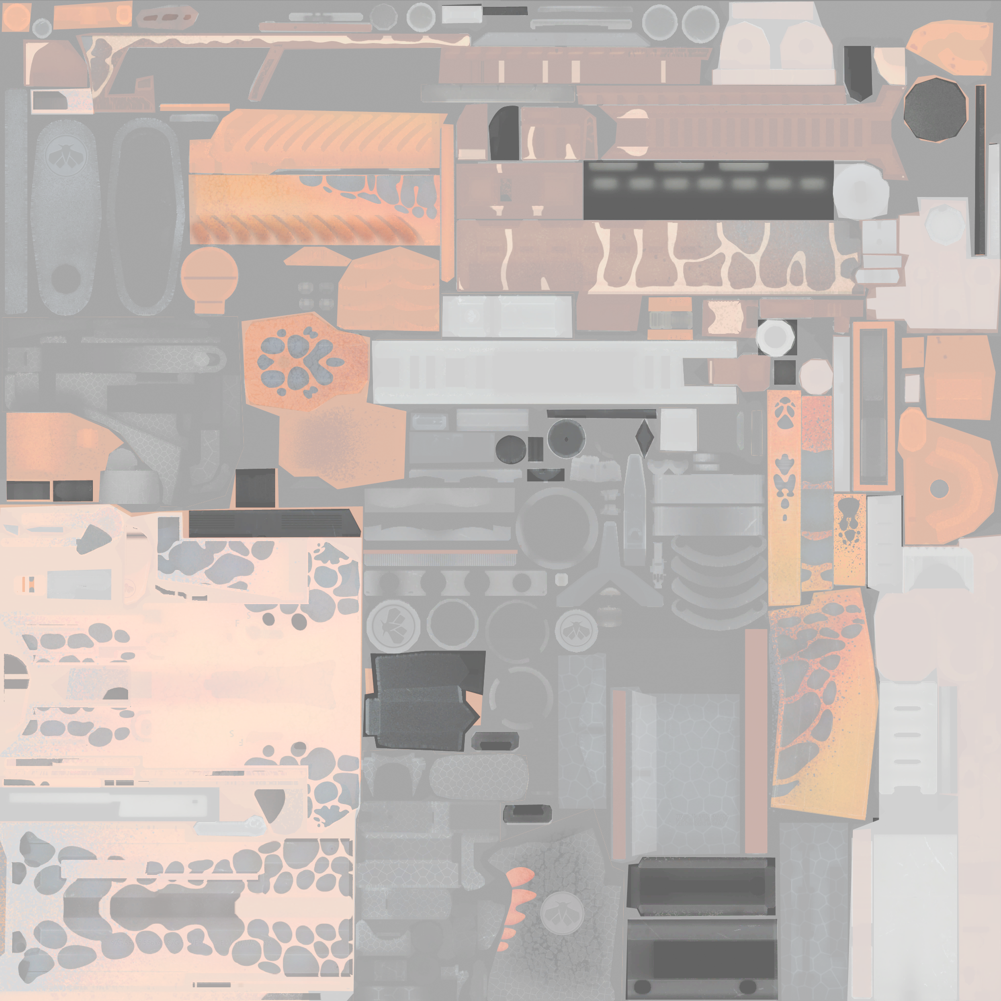 SG 553 | Tiger Moth (Factory New) Texture #1
