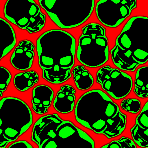 StatTrak™ MP7 | Skulls (Field-Tested) Texture #1