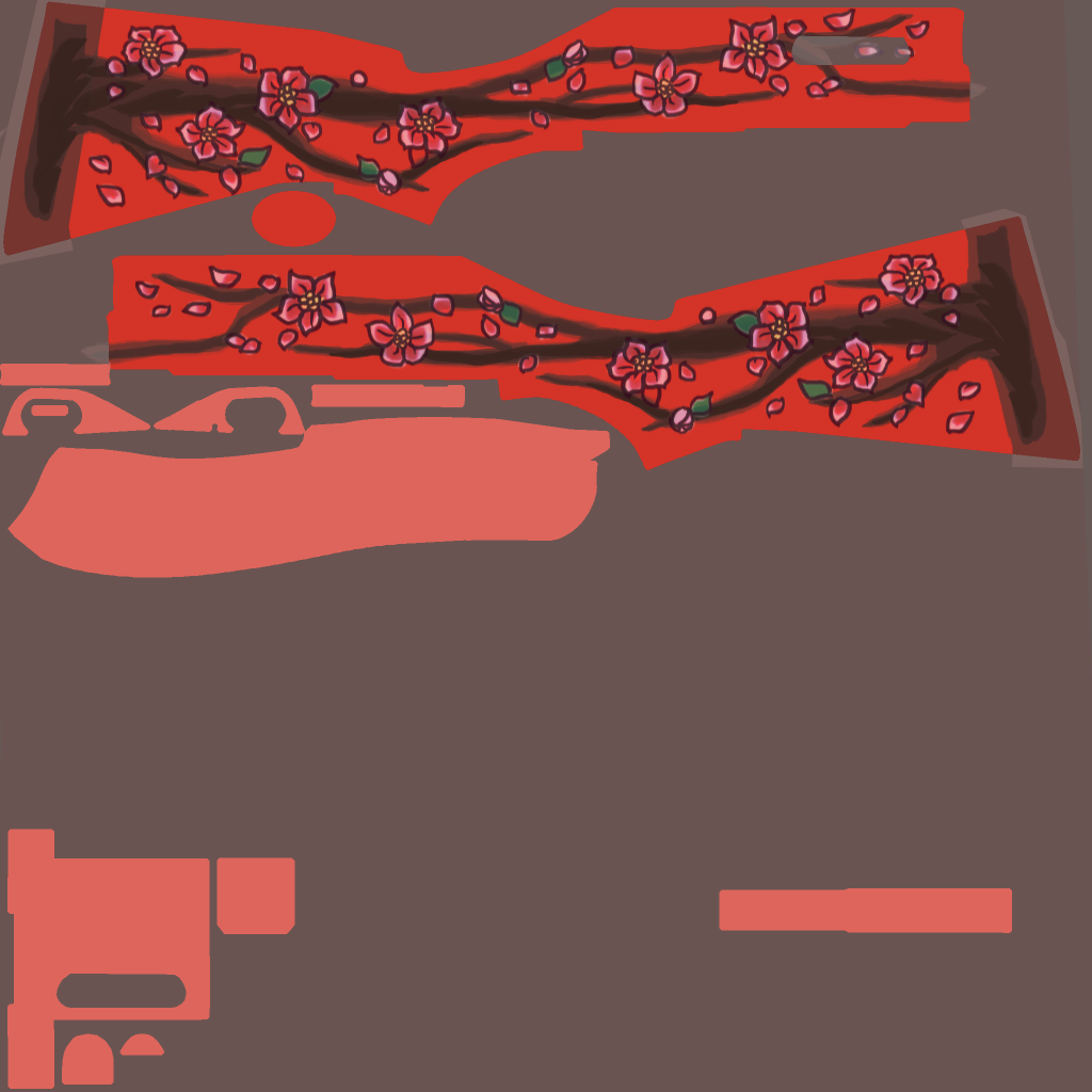StatTrak™ Nova | Bloomstick (Factory New) Texture #1