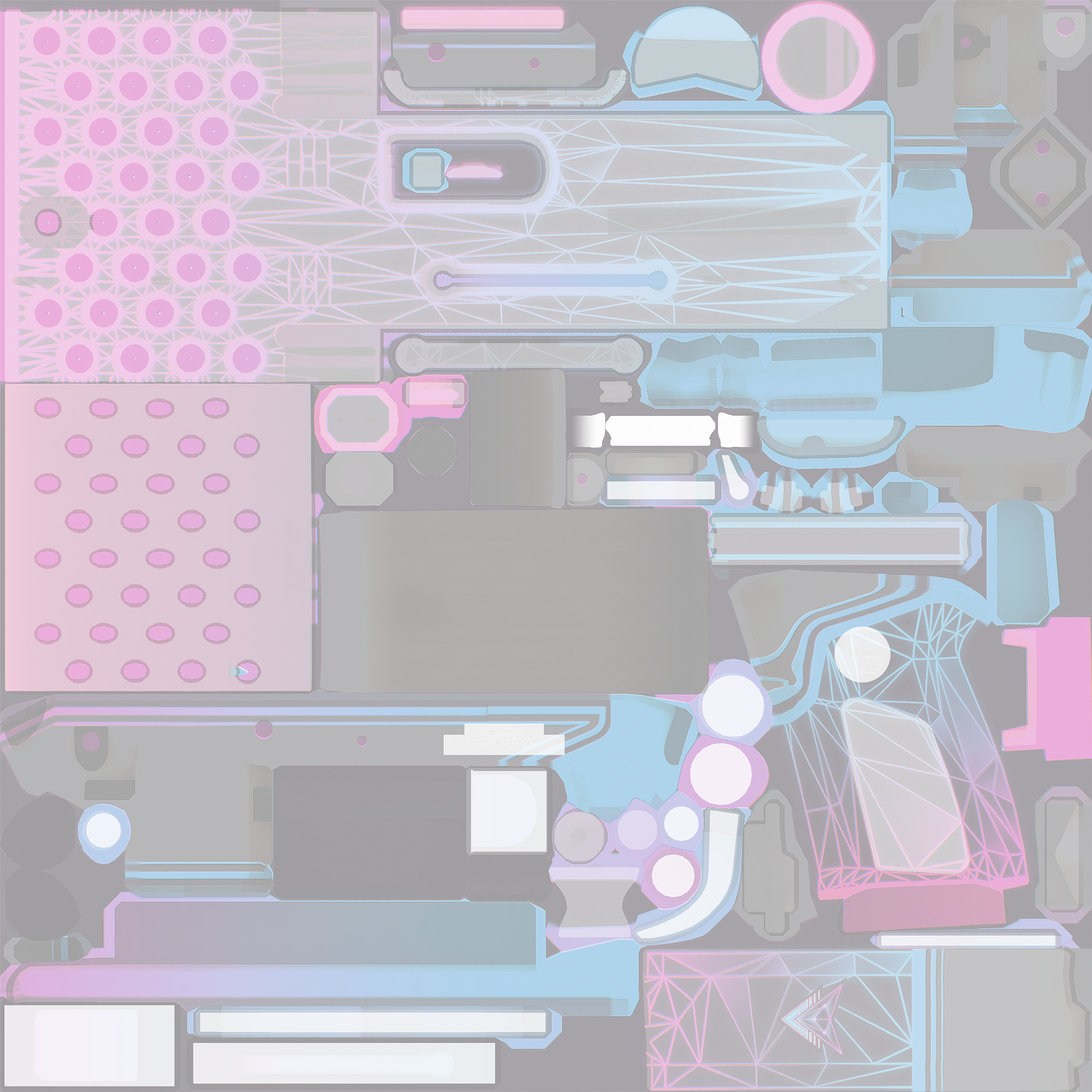 Tec-9 | Decimator (Battle-Scarred) Texture #1