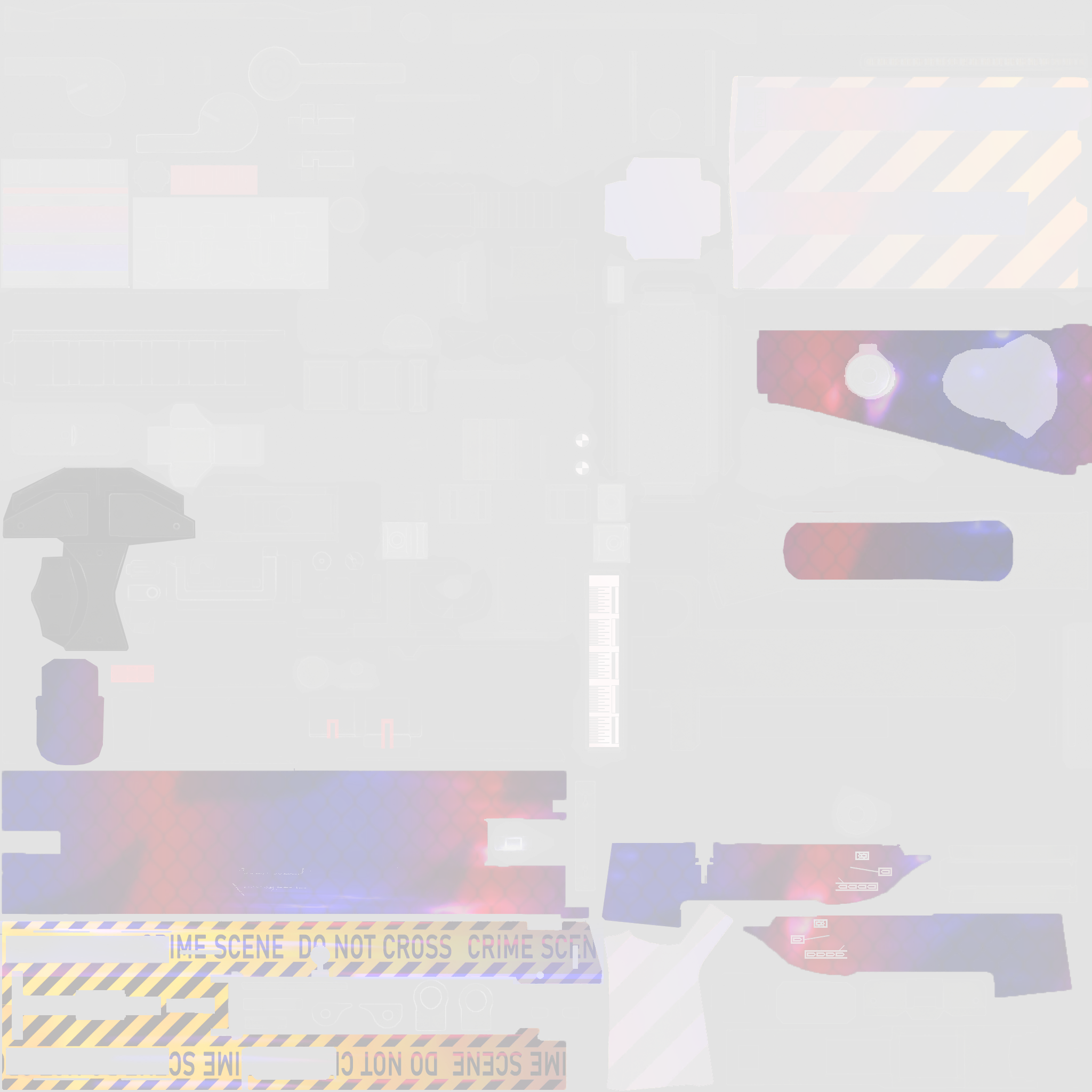 UMP-45 | Crime Scene (Factory New) Texture #1