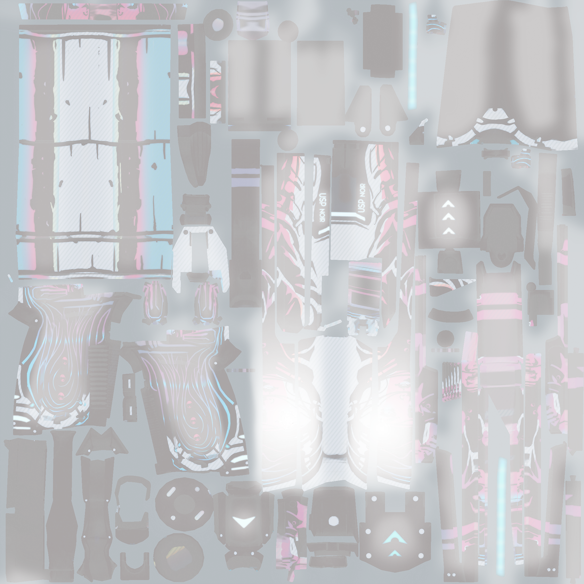 StatTrak™ USP-S | Neo-Noir (Field-Tested) Texture #1
